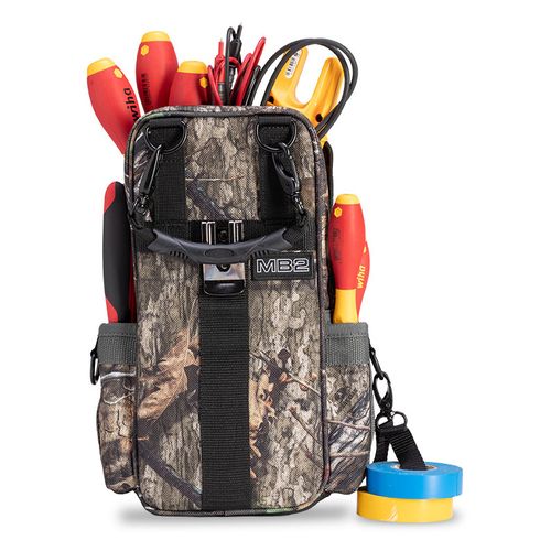 Main product image of MB2 Camo DNA Tall Meter/Tool Pouch, Mossy Oak (8" x 3-1/2" x 13")
