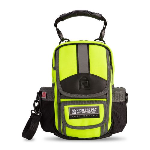 Main product image of MB Hi-Viz Small Meter Bag, Yellow (8" x 3-1/2" x 10")