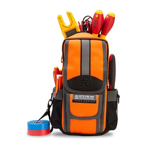 Main product image of MB2 Hi-Viz Tall Meter Bag, Orange (8" x 3-1/2" x 13")
