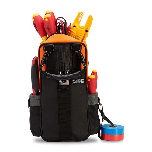 Main product image of MB2 Hi-Viz Tall Meter Bag, Orange (8" x 3-1/2" x 13")