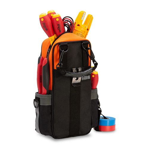 Main product image of MB2 Hi-Viz Tall Meter Bag, Orange (8" x 3-1/2" x 13")