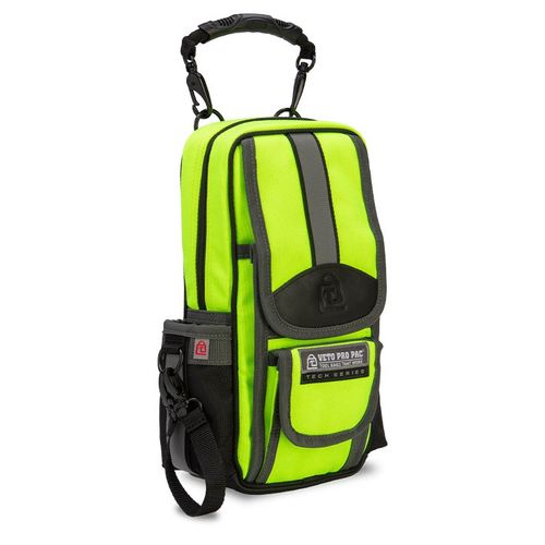 Main product image of MB2 Hi-Viz Tall Meter Bag, Yellow (8" x 3-1/2" x 13")