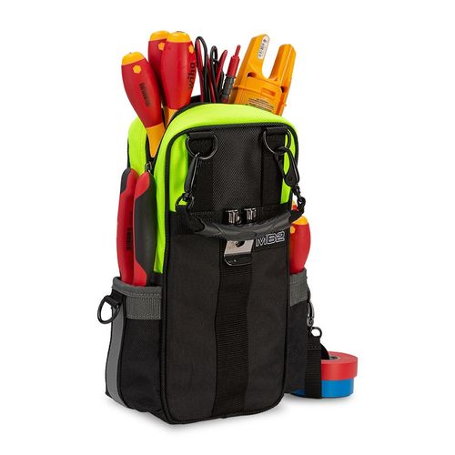 Main product image of MB2 Hi-Viz Tall Meter Bag, Yellow (8" x 3-1/2" x 13")