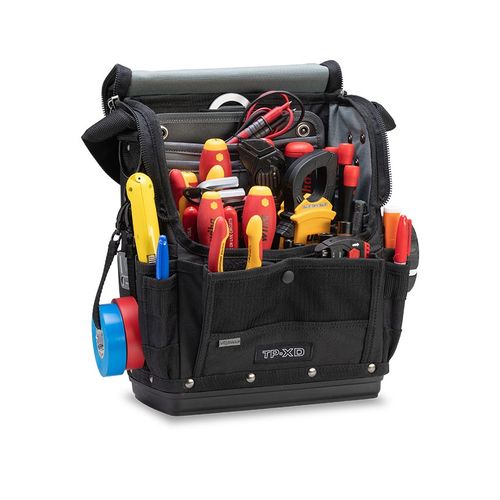 Main product image of TP-XD BLACKOUT Zippered Compact Tool Pouch w/ Removable V-SWAP Panels (11" x 8" x 13-1/2")