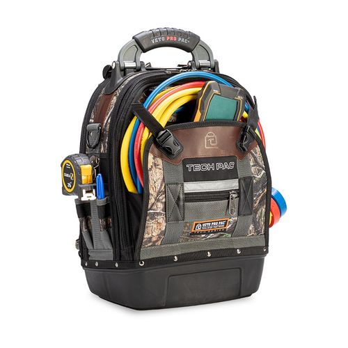 Main product image of TECH PAC CAMO DNA Non-Tipping Tool Backpack (13" x 10" x 19")