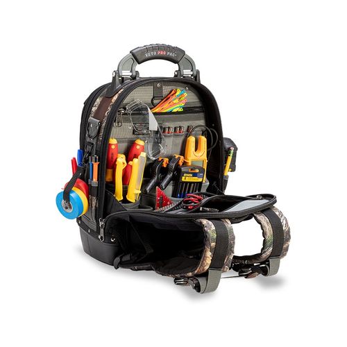 Main product image of TECH PAC CAMO DNA Non-Tipping Tool Backpack (13" x 10" x 19")