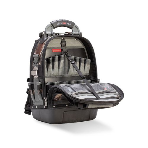 Main product image of TECH PAC CAMO DNA Non-Tipping Tool Backpack (13" x 10" x 19")