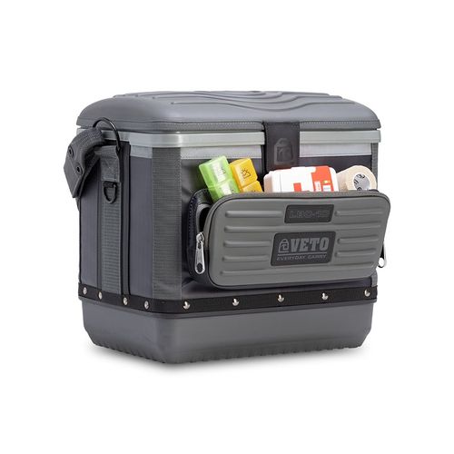 Main product image of LBC-10 10-Liter Lunch Cooler, Carbon Gray (15" x 12" x 13-1/2")