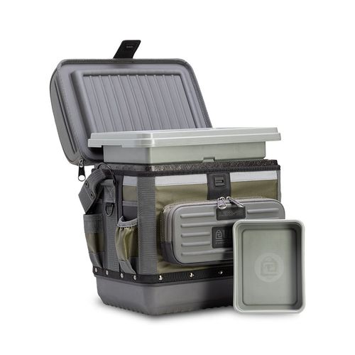 Main product image of LBC-15 15-Liter Lunch Cooler w/ Dry Storage, Olive (17" x 13" x 16")
