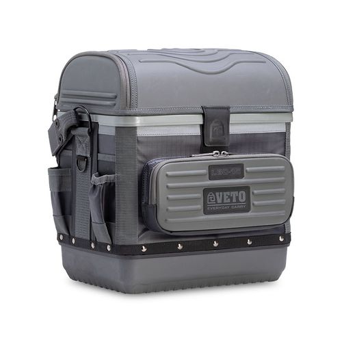 Main product image of LBC-15 15-Liter Lunch Cooler w/ Dry Storage, Carbon Gray (17" x 13" x 16")