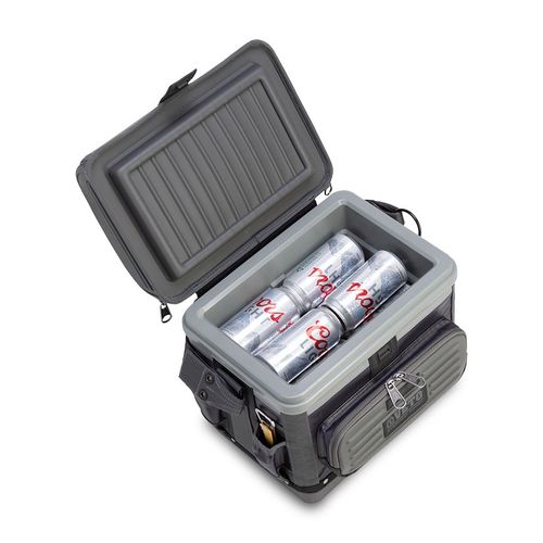 Main product image of LBC-15 15-Liter Lunch Cooler w/ Dry Storage, Carbon Gray (17" x 13" x 16")