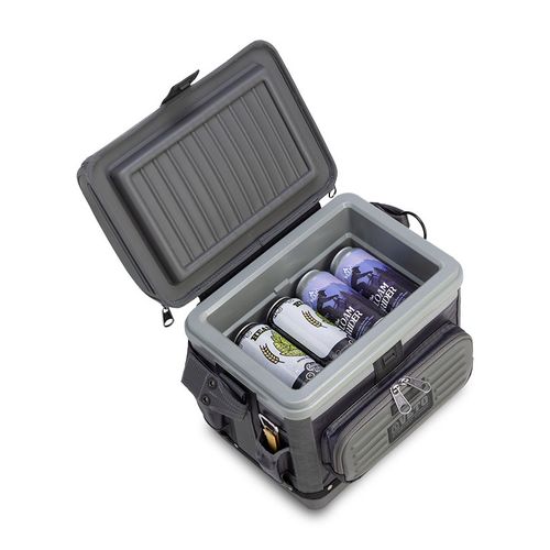 Main product image of LBC-15 15-Liter Lunch Cooler w/ Dry Storage, Carbon Gray (17" x 13" x 16")