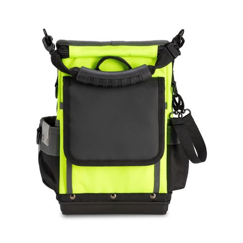 Main product image of TP-LC Hi-Viz Compact Zippered Technician Tool Pouch, Yellow (11" x 7" x 12-1/2")