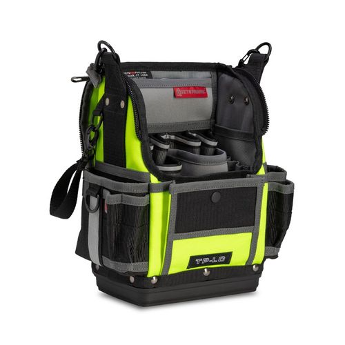 Main product image of TP-LC Hi-Viz Compact Zippered Technician Tool Pouch, Yellow (11" x 7" x 12-1/2")