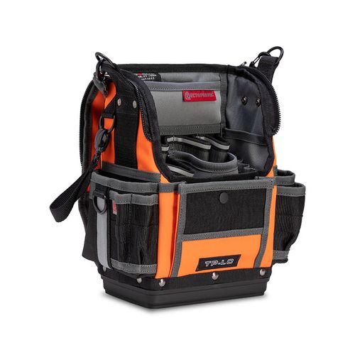 Main product image of TP-LC Hi-Viz Compact Zippered Technician Tool Pouch, Orange (11" x 7" x 12-1/2")