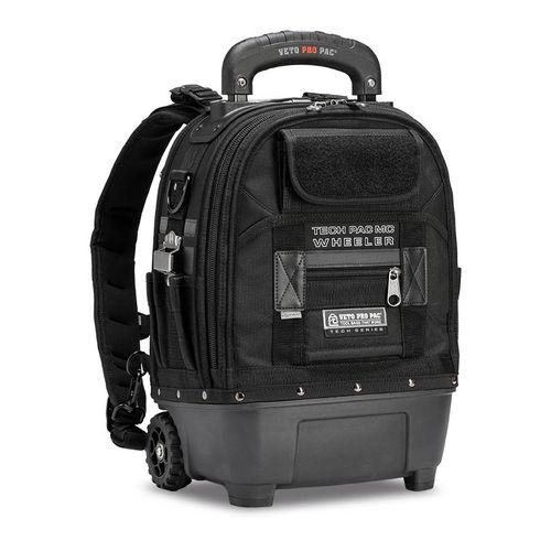 Main product image of TECH PAC MC WHEELER BLACKOUT Wheeled Backpack (14" x 10-1/2" x 18-1/2")