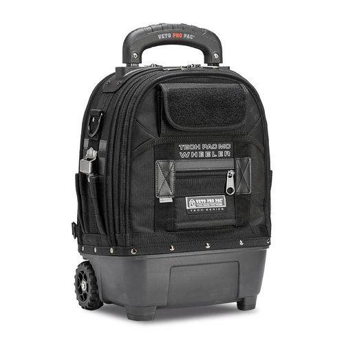 Main product image of TECH PAC MC WHEELER BLACKOUT Wheeled Backpack (14" x 10-1/2" x 18-1/2")