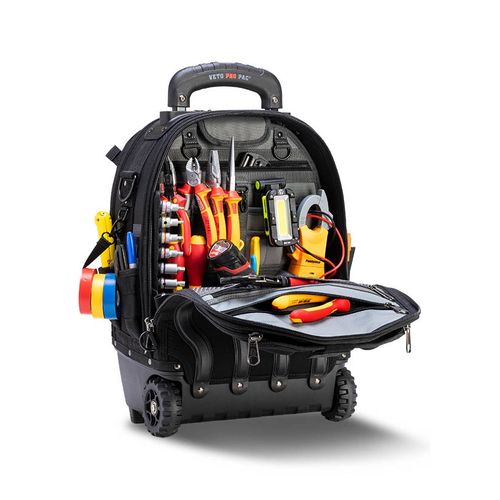 Main product image of TECH PAC WHEELER BLACKOUT Wheeled Backback (16" x 11" x 21")