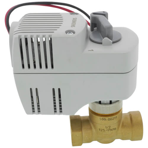 Main product image of 1/2" Two-Way Globe Zone Control Valve with NC, Spring-Return Actuator (2.5 Cv)