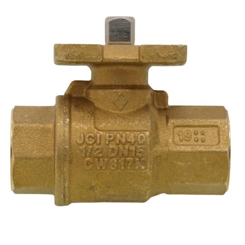 Main product image of 1/2" NPT 2-Way Chrome Plated Brass Ball Valve (1.2 Cv)