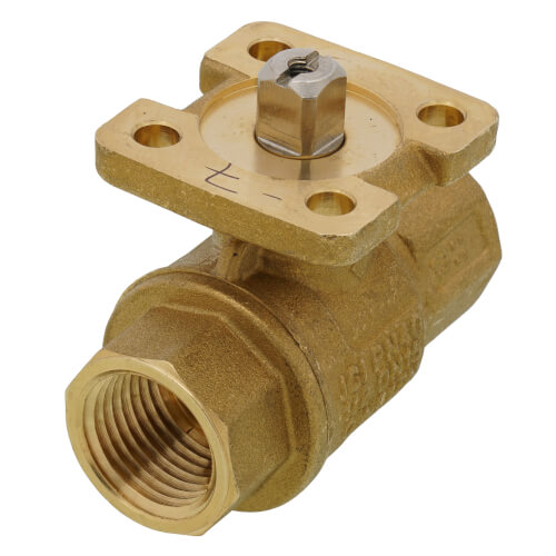 Main product image of 1/2" NPT 2-Way Chrome Plated Brass Ball Valve (1.2 Cv)