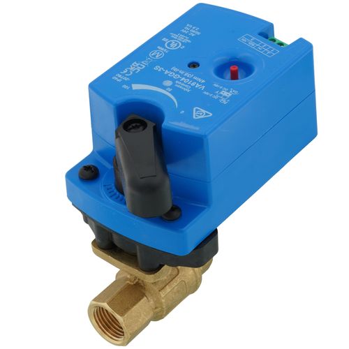 Main product image of 1/2" NPT 2-Way Brass Valve with VA9104 Proportional Actuator