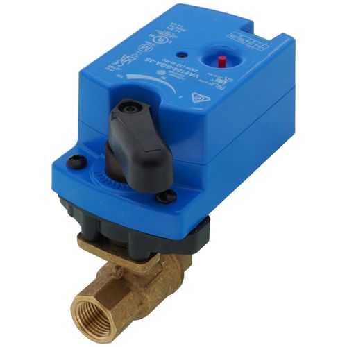 Main product image of 1/2" NPT 2-Way Brass Valve with VA9104 Proportional Actuator