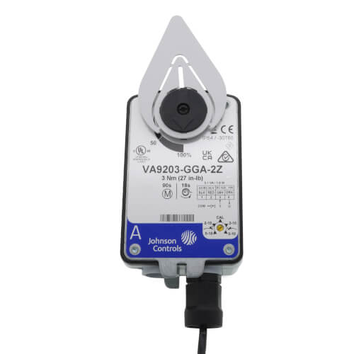 Main product image of 1/2" NPT 2-Way Brass Valve with VA9203 Proportional Actuator