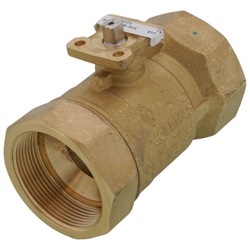 Main product image of 2" NPT 2-Way Chrome Plated Brass Ball Valve (46.8 Cv)