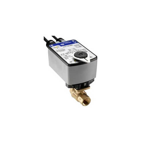 Main product image of 3/4" NPT 2-Way Stainless Steel Valve with VA9203 Proportional Actuator - Port A Closed