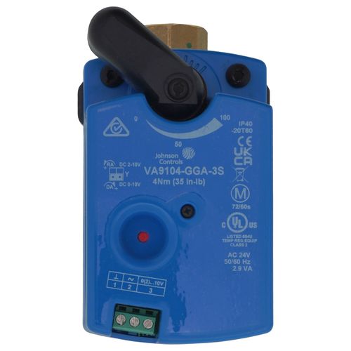 Main product image of 3/4" NPT 2-Way Stainless Steel Valve w/ VA9104 Proportional Actuator (7.4 Cv)