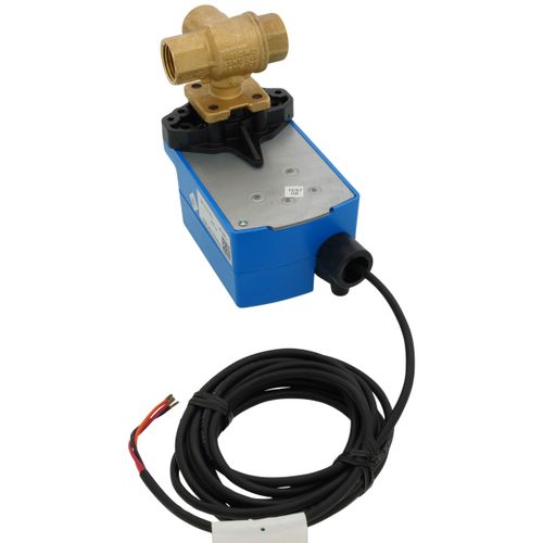 Main product image of 1/2" NPT 3-Way Brass Valve w/ VA9104 On/Off and Floating Point
