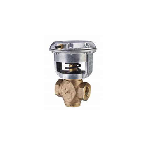 Main product image of 1/2" NPT Normally Open 2-Way Globe Valve w/ Positioner, 9 to 13 psig