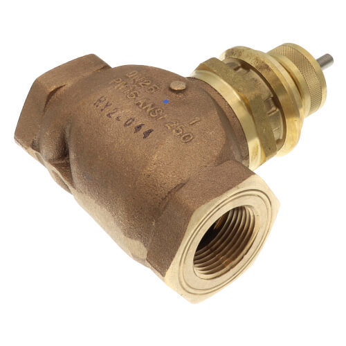 Main product image of 1" NPT Normally Open 2-Way Bronze Valve Body (11.6 Cv)
