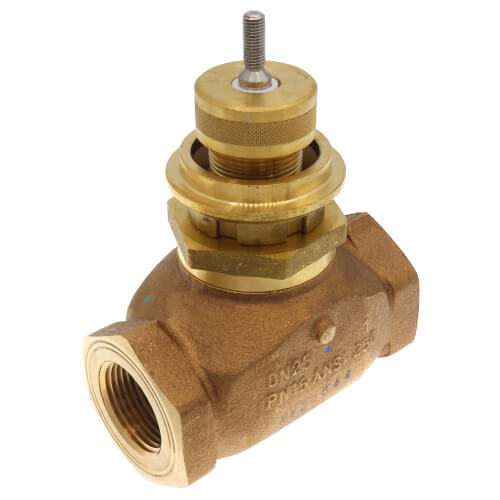 Main product image of 1" NPT Normally Open 2-Way Bronze Valve Body (11.6 Cv)