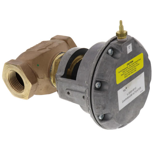 Main product image of 1" NPT Normally Open 2-Way Globe Valve, 3 to 6 psig (11.6 Cv)