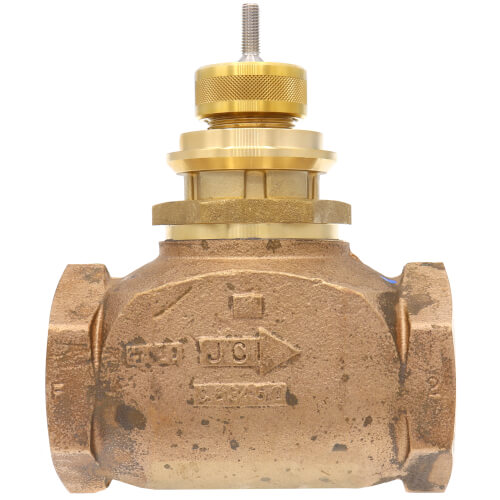 Main product image of 1-1/4" NPT 2 Way Normally Open Mixing Valve Body (18.5 Cv)