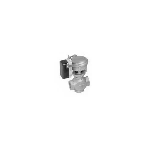 Main product image of 2" NPT 2-Way Valve Body & 13 PSI Exposed Actuator w/ Postitioner (46.2 CV)