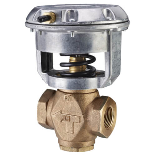 Main product image of 1/2" NPT Normally Open 2-Way Globe Valve, 3 to 6 psig (0.73 Cv)