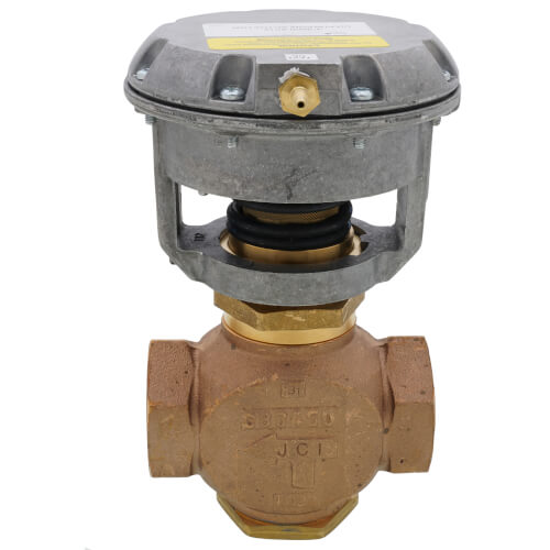 Main product image of 1" NPT 2-Way Normally Closed Mixing Globe Valve, 9 to 13 psig (11.6 Cv)