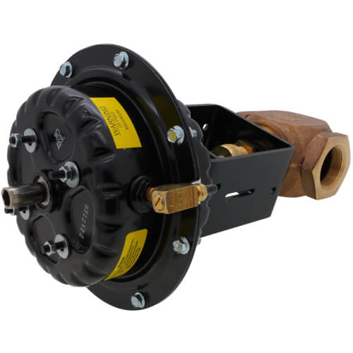 Main product image of 1-1/2" NPT Normally Closed 2-Way Globe Valve w/ Pneumatic Actuator, 9 to 13 psig (28.9 Cv)