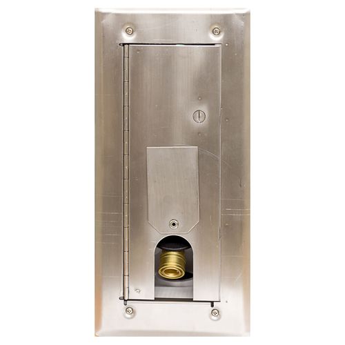 Main product image of Exterior Versatile Gas Plug with 1/2" NPT Inlet x 1/2" Quick Disconnect Outlet, 2 PSI