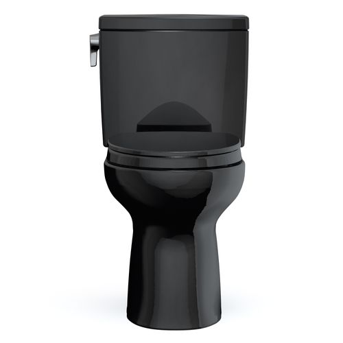 Main product image of MS454124CUF#51 Drake II 2-Piece Elongated 1.0 GPF Universal Height Toilet w/ SS124 Softclose Seat, Washlet+ Ready (Ebony)