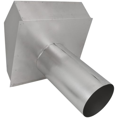VH1-8 - Tjernlund VH1-8 - 8" Aluminum Hood for Side Wall Vent Terminations