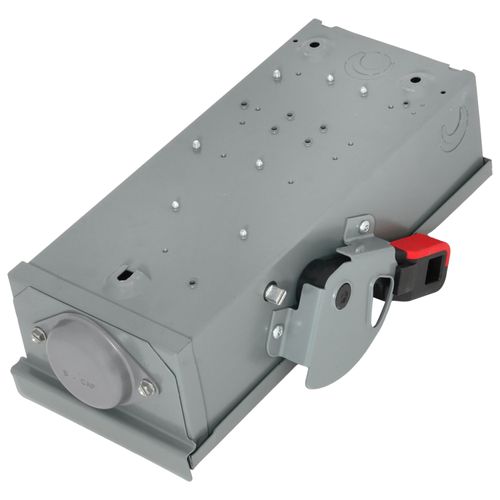Main product image of VisiPacT 30A Fused Heavy Duty Safety Switch, 3 Pole, NEMA 3R Enclosure w/ Viewing Window & Neutral Installed (600VAC)