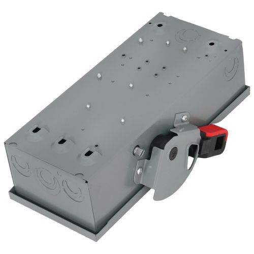 Main product image of VisiPacT 30A Fused Heavy Duty Safety Switch, 3 Pole, NEMA 1 Enclosure w/ Viewing Window & Neutral Installed (600VAC)