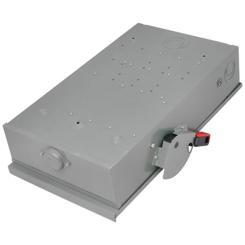 Main product image of VisiPacT 200A Fused Heavy Duty Safety Switch, 3 Pole, NEMA 3R Enclosure w/ Viewing Window & Neutral Installed (600VAC)