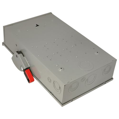 Main product image of VisiPacT 200A Fused Heavy Duty Safety Switch, 3 Pole, NEMA 3R Enclosure w/ Viewing Window (600VAC)