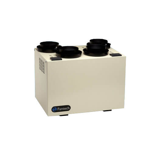 Main product image of VHR Series Heat Recovery Ventilator w/ Recirculation Defrost, 6" Top Ports (up to 3,600 Sq. Ft.)