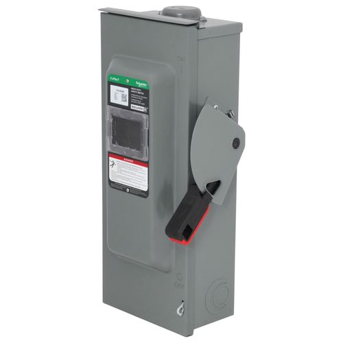 Main product image of VisiPacT 100A Non-Fused Heavy Duty Safety Switch, 3 Pole, NEMA 3R Enclosure w/ Viewing Window (600VAC)